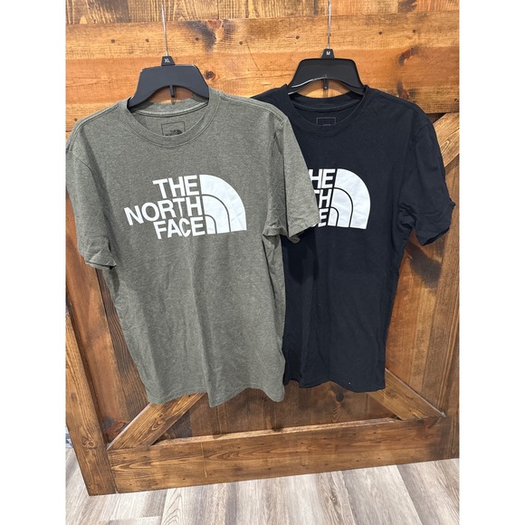 The North Face Other - The North Face Mens Half Dome Logo T-Shirt 2 Pack Black Olive Green Size Medium